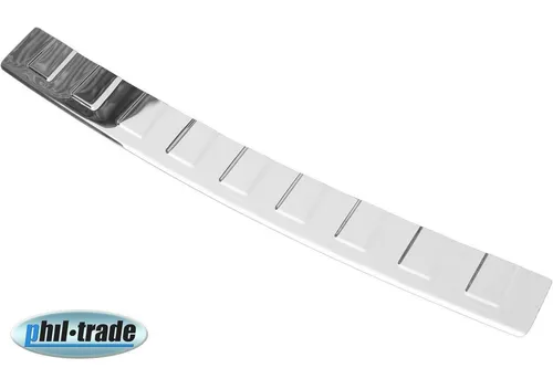 RECAMBO Edelstahl Ladekantenschutz für VW EOS (2006-2015) - Abdeckblenden mit hochwertigem V2A Edelstahl, perfekter 3D-Passform und einfacher Montage zum Schutz vor Kratzern und Witterungseinflüssen.