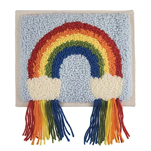 Trimits GCK094 Stanznadel-Set, Regenbogenfarben, 20 x 25 cm, 20 x 25cm