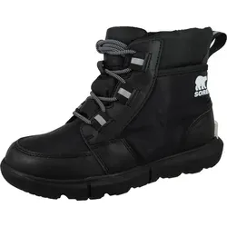 Sorel Damen Sportliche Stiefelette Explorer II Carnival Sport WP - Wasserdicht und warm gefüttert - Wanderschuhe mit abriebfester Gummisohle, ideal für winterliche Abenteuer. Die Explorer II Carnival Stiefelette bietet Komfort und Schutz bei jedem Wetter.