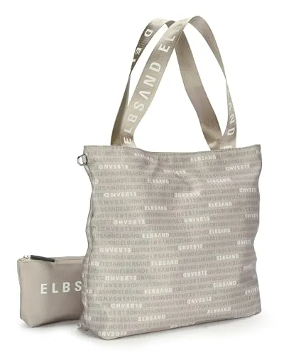 Elbsand Damen Shopper mit Logoprint