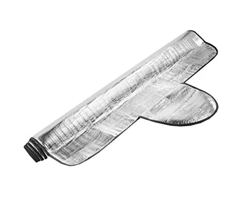 Thermo-Scheibenschutz 150x70cm Sommer und Winter Silber (0007)