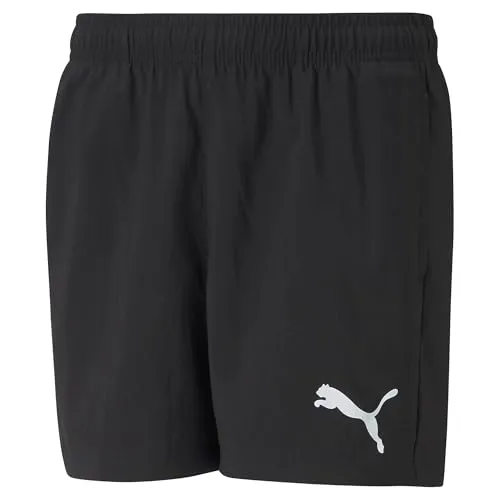 PUMA Jungen Active Woven B Short, Puma Schwarz, 152 EU