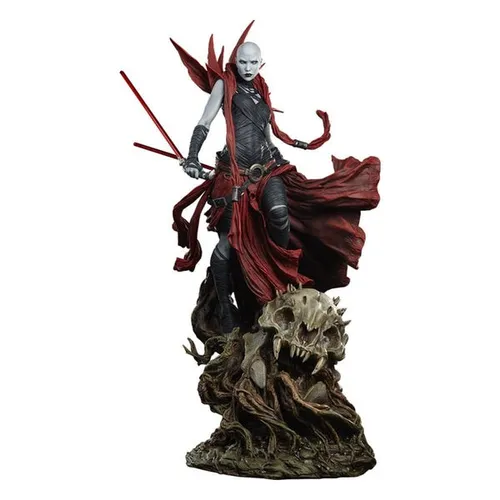 Star Wars Ausgezeichneter Ventress With Dathomir Swamp Basis Mythos Sideshow