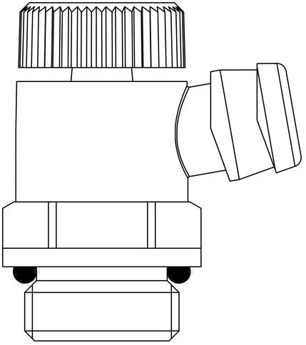 Oventrop OV Entleerungsventil selbstdichtend, 1/2, Ms, Set=10 Stck.