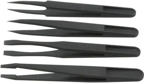Donau Elektronik PZ84 Pinzetten-Set 4teilig