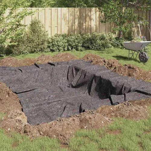 vidaXL Rechteckiges Teichvlies 1 x 10 m