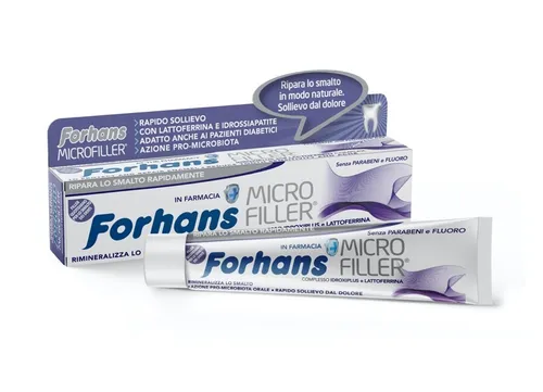 MICROFILLERÂ® Forhans Zahnpasta 75ml in weiß von URAGME Srl