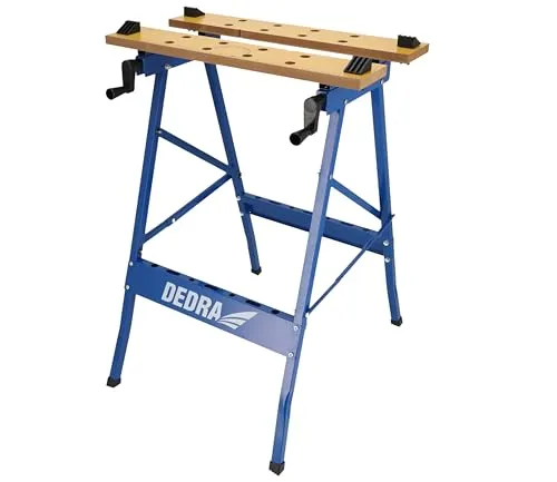 Robuster Werkstatt-Tisch mit 100 kg Tragfähigkeit von Dedra
