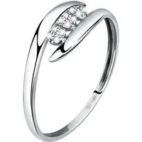 Valeria Damenring 89113903 aus 375er Weißgold - Eleganter Damenring von Valeria in 375er Weißgold, ideal für besondere Anlässe und ein zeitloses Schmuckstück.