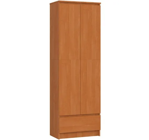 Raumhirsch Furniture Standregal Modernes Bücherregal - Vielseitige Aufbewahrungslösung - Eichedekor, Regal in Eichedekor, 60 x 180 x 35 cm, matt, mit Schublade