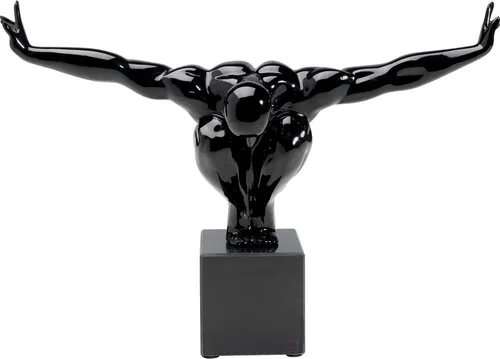 Kare Design Dekoobjekt Athlet Black Small 43cm von KARE
