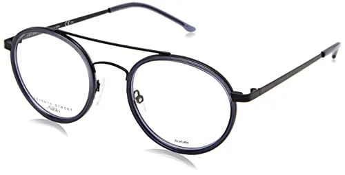 Seventh Street 7a 080 D51/21 BLACK BLUE Eyewear Men's Steel, Standard, 50