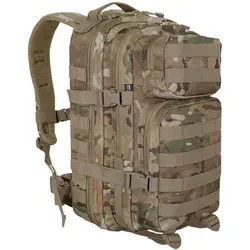 bw-online-shop US Cooper Rucksack Medium - Tactical Camo - Rucksack für Outdoor & Alltag mit 25L Volumen, ergonomischen Schultergurten, MOLLE-System und vielen Fächern für optimale Organisation.