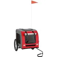 vidaXL Fahrradanhänger für Hunde von vidaXL