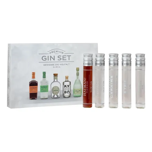 Premium Gin Set 5 x 0,05 Liter