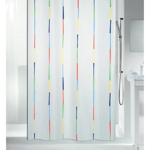 Spirella Duschvorhang Dario – Anti-Schimmel und Waschbar