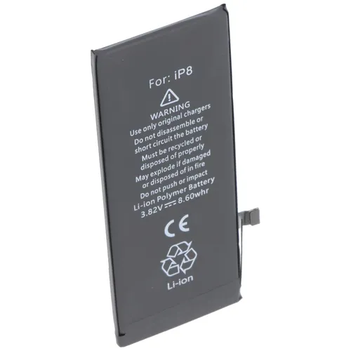 AccuCell Akku passend für Apple iPhone 8, Li-Polymer, 3,82V, 1980mAh, 7,6Wh, high capacity, built-in, ohne Werkzeug