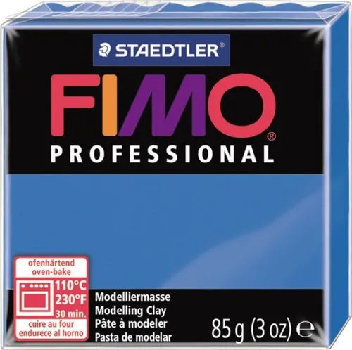Fimo professional echtblau 85 g  Knet- & Modelliermaterial