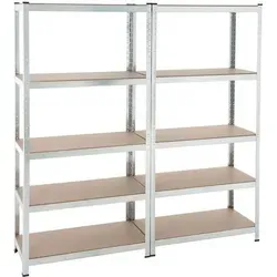 Lagerregal Steckregal Schwerlastregal 180x90x40 cm