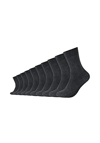 Camano Unisex Socken 10er Pack 39/42 anthracite melange