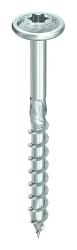 Heco TOPIX-plus Tellerkopfschraube TD 8 x 120 VG blau verzinkt T40 - 61270 (VPE: 50 Stück)