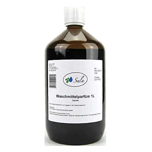 Sala Vanille Waschmittelparfüm 1000 ml 1 L Glasflasche