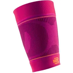 Bauerfeind Compression Upper Leg Sleeve - Pink, Größe XL - Bandagen für optimale Regeneration und sportliche Leistung. Die innovative Kompression fördert die Durchblutung und sorgt für maximalen Komfort durch ein Silikonhaftband.