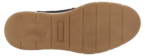Mustang Shoes Agnese Sneaker Freizeitschuh blau 43 EU - Sportlicher Halbschuh in Größe 43 mit stylischem Kontrastbesatz. Ideal für Freizeitaktivitäten, bietet angenehmen Tragekomfort durch atmungsaktives Innenmaterial.
