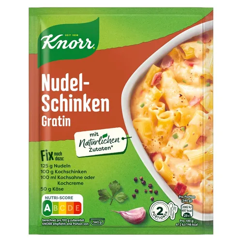 Knorr Fix Nudel-Schinken Gratin 32g Beutel