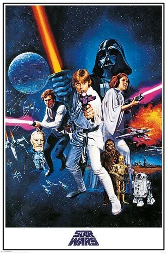 Star Wars A New HopeMaxi Poster Plakat Wandposter 61x91,5 cm