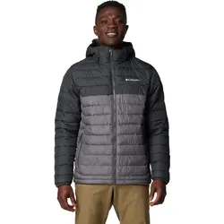 Columbia Powder Lite II Hooded Jacket city grey, shark (023) XXL