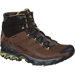 La Sportiva Ultra Raptor II Mid Leather GTX - Unisex Wanderschuhe 47 - Der Ultra Raptor II Mid Leather GTX von La Sportiva vereint Stil und Funktionalität. Wasserdicht, atmungsaktiv und mit zusätzlichem Knöchelschutz ideal für Wanderungen in jedem Terrain.