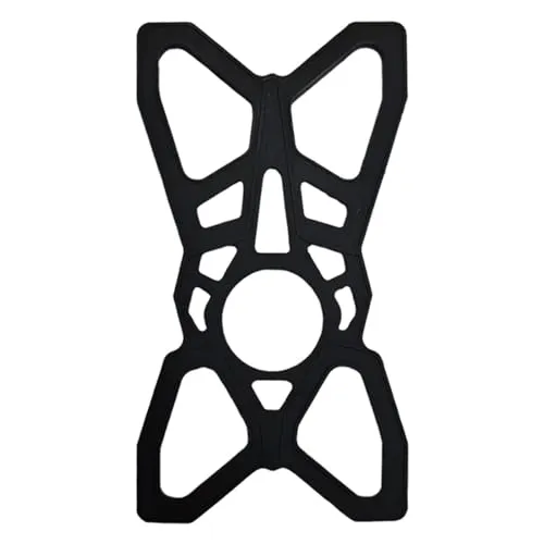 Handy-Halterungsgurt, Ersatz-Gummi-Silikonbänder für Handyhalterung, Griffgummi, Sicherheitsbänder für und Motorrad, Schwarz , Refer to description