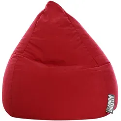Magma Heimtex Sitzsack rot - Sitzsack in leuchtendem Rot, aus pflegeleichtem Mikrofaser, ideal für gemütliches Sitzen und Entspannen. Perfekt für Wohnräume oder Kinderzimmer.
