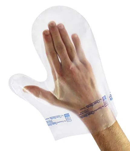 Papstar Clean Hands Fäustlinge, Polyethylen, 100 Stück