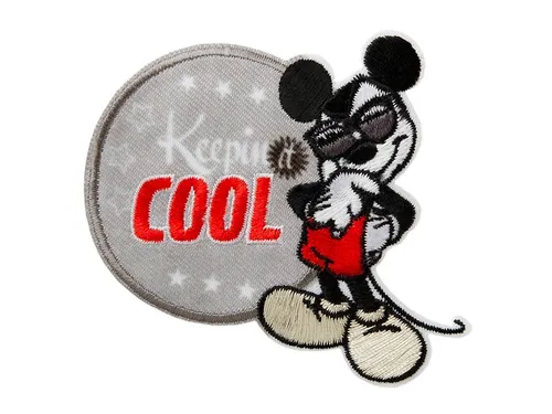 Bügelbild Applikation Aufnäher © Disney Mickey Mouse Keepin it Cool #MQ-027