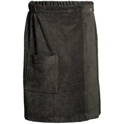 Schiesser Saunakilt Turin Herren - 46-54 - Dunkelgrau in grau von Schiesser