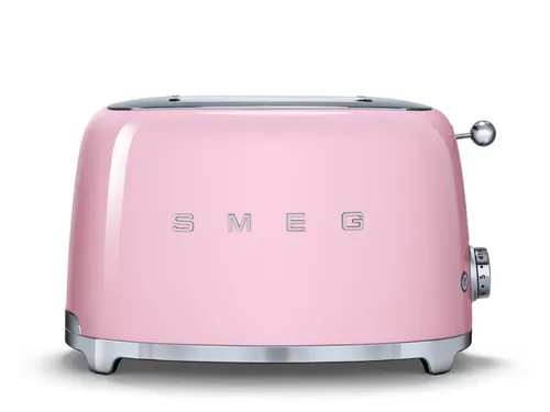 Smeg Toaster Cadillac Pink TSF01PKEU in pink von Smeg