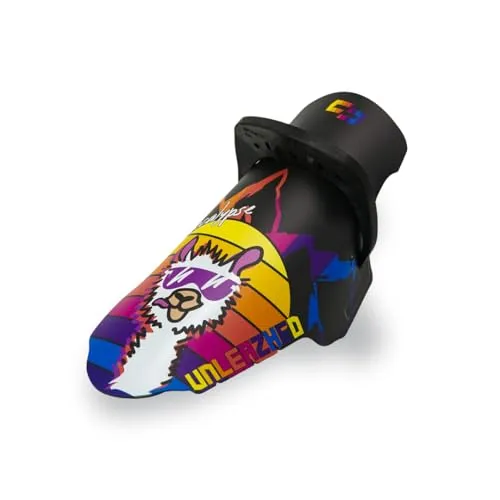 Unleazhed Schraubbares Schutzblech | M01 Bolt On Mudguard | Für Fox 34*,36*,38 | Rockshox Zeb, Domain, Lyrik, Pike (Beschreibung beachten) | Made in Germany