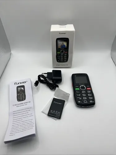 Mobiltelefon FUNKER C140 Classic 4G Schwarz