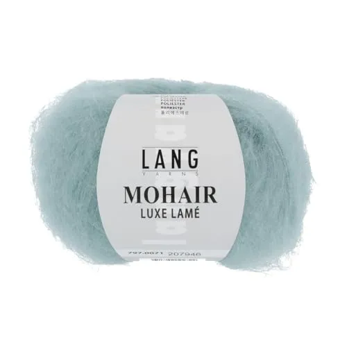 Lang Yarns Mohair Luxe Lamé 0071 mint