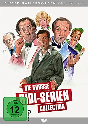 Die große Didi-Serien Collection [17 DVDs] - Umfassende Sammlung der Didi-Serien, ideal für Fans von humorvollen deutschen Klassikern, freigegeben ab 12 Jahren.