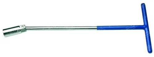 1x Zündkerzeneinsatz mit T-Griff und Gelenk, 16 mm Extra lang, 03610L