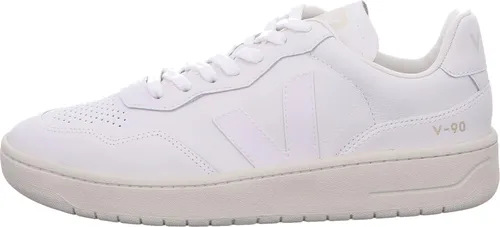 Veja Sneaker Low Herren V-90 Extra-White 50 EU - Stylische Sneaker Low für Herren in Weiß, ideal für den Alltag. Verleihen Sie Ihrem Look mit diesen bequemen und modischen Schuhen eine besondere Note.