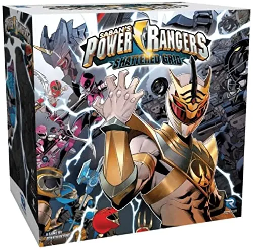 Renegade Game Studios 859 - Power Rangers: Heroes of the Grid Shattered Grid Expansion
