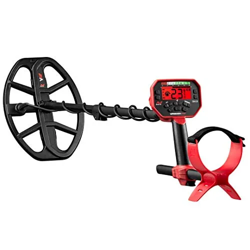 Minelab® Vanquish 540™ Metalldetektor - Metalldetektoren mit Multi-IQ-Technologie für gleichzeitige Frequenzen, wasserdicht und ideal für präzise Schatzsuche in verschiedenen Umgebungen.