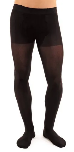 GLAMORY Feinstrumpfhose MICROMAN 100 DEN - Blickdicht und Warm - Feinstrumpfhosen für Herren, blickdicht und aus flauschiger Microfaser, ideal für kalte Herbst- und Wintertage mit Komfortzwickel für extra Bequemlichkeit.