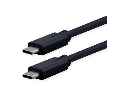 ROLINE USB3.2 Gen2x2 Kabel, C–C, ST/ST USB-Kabel, USB Typ C (USB-C) Männlich (Stecker), USB Typ C (USB-C) Männlich (Stecker) (150.0 cm), 4K UHD-1, 20Gbit/s, 240W