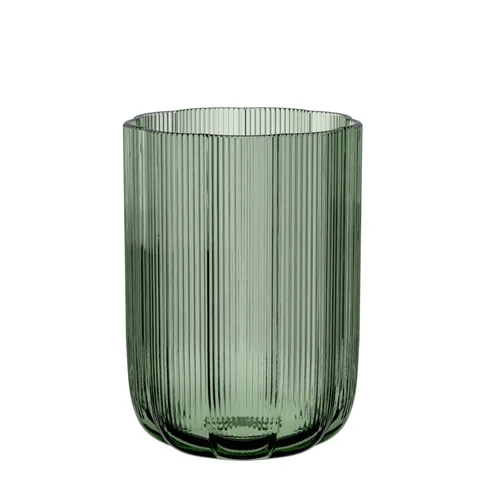 Villeroy & Boch Dekovase Fleur 22,5 cm – Grüne Glasvase in grün von Villeroy & Boch