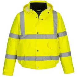 Portwest Warnschutz-Pilotjacke XXL - Gelb - Arbeits- & Schutzkleidung mit EN ISO 20471 Zertifizierung, bietet höchsten Wetterschutz und Komfort für maximale Sicherheit bei der Arbeit.